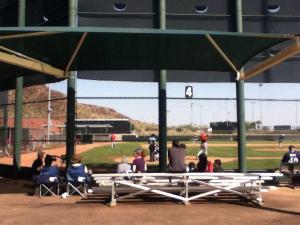 AA baseball in Tempe, AZ